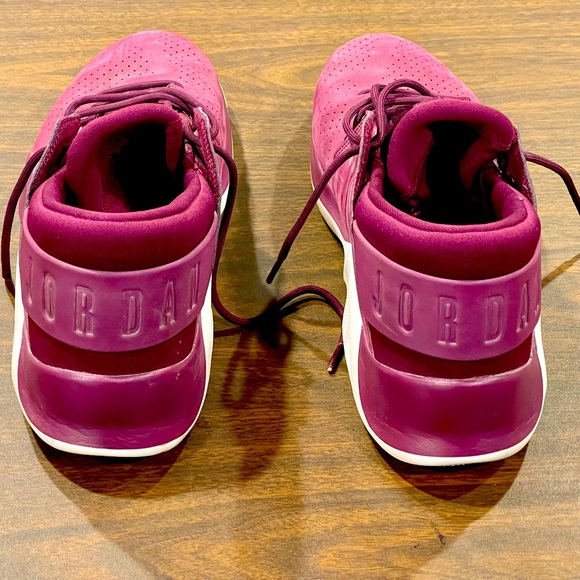 Nike Jordan Flight Fresh Premium- Size 13- Color: Bordeaux, Maroon, Burgundy - Picture 4 of 6